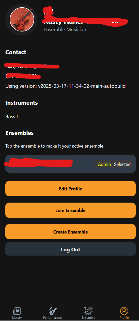 Profile Screen